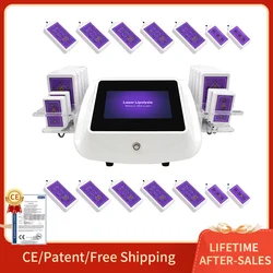 Portable Body Shaping Machine Lipo Red Light Laser Therapy Micro Current Firming Machine Fat Burner Weight Loss Products