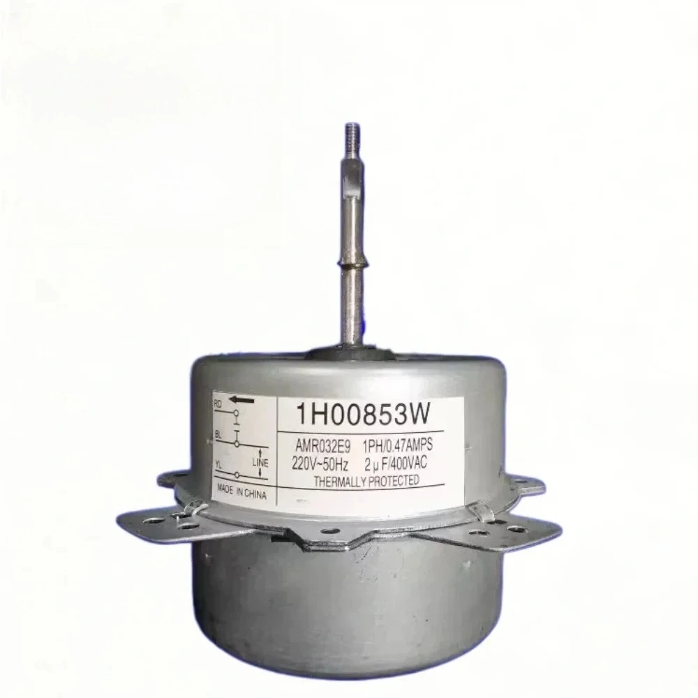 Universal Outdoor Fan Motor for 2P Cabinet Air Conditioner Compatible with 1H00853P 1H00853W 1H00853H Models Air Conditioning