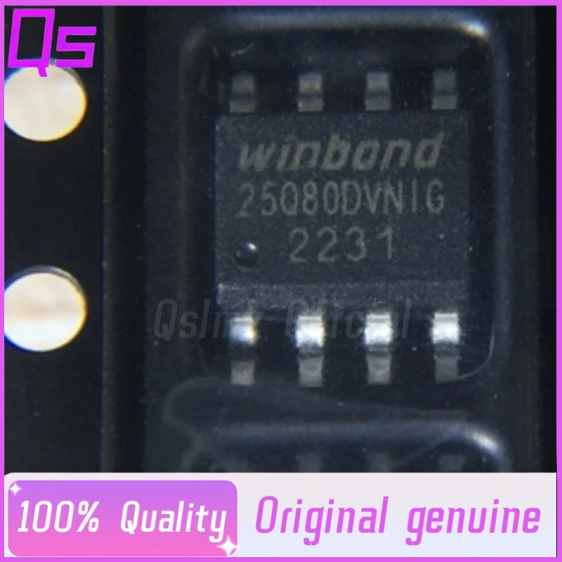 New Original W25Q80DVSNIG W25Q80 SOP8 3V 8M-Bit serial flash memory Chip