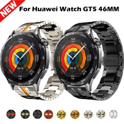 20mm 22mm Metal Strap For Huawei Watch GT5 46mm Business Bracelet Watchband For Huawei Watch GT3 46mm GT2e GT 46mm Wristband