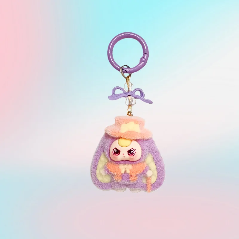 أفخم الطفل المفاتيح قلادة Bowknot حقيبة معلقة معلقة للهاتف المحمول ديكور سحر كيرينغ سيارة على ظهره ديكور هدية #3