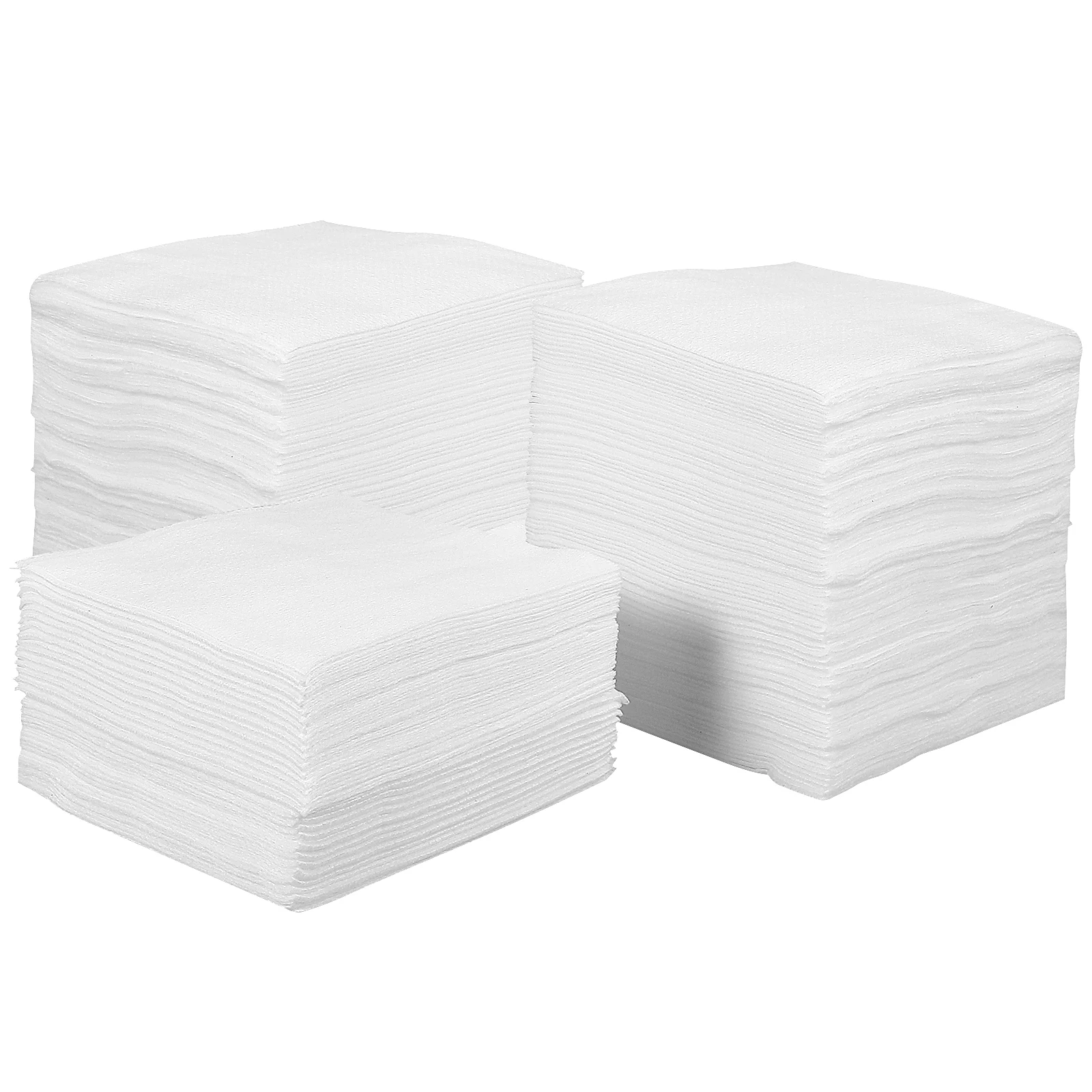 400 Uds. Almohadillas desmaquillantes de tela no tejida limpieza profunda almohadillas limpiadoras de cara suave no tejidas de doble cara herramientas de limpieza de maquillaje