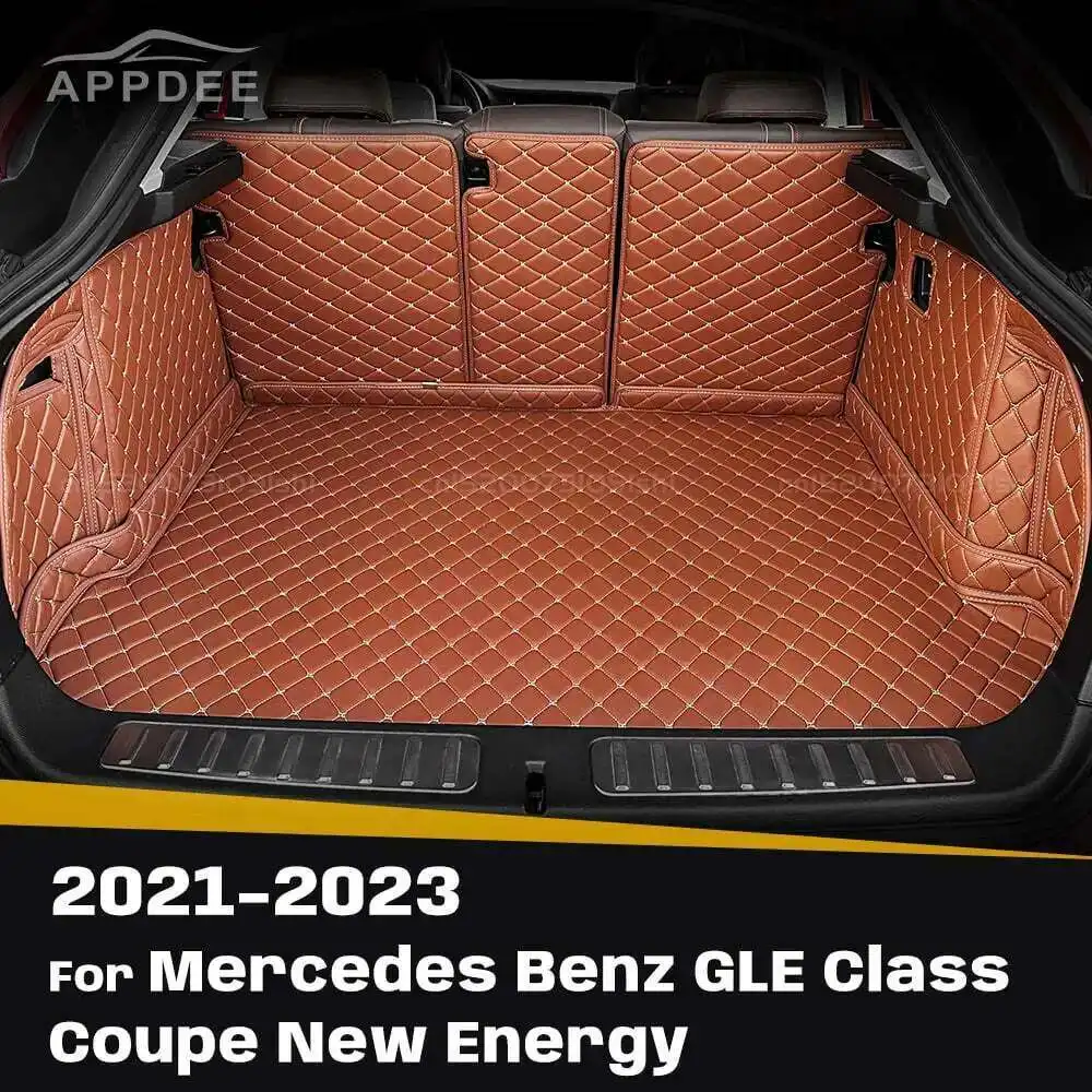 

For Mercedes Benz GLE Class Coupe New Energy 2021 2022 2023 Auto Full Coverage Trunk Mat Car Cargo Liner Interior Accessories