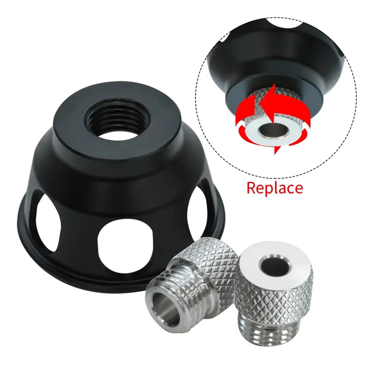 ABNJ-Guía de taladro Vertical, Kit de plantilla para agujeros, posicionamiento de taladro de 6-10mm, guía de ángulo recto de aleación de aluminio, localizador, perforadora