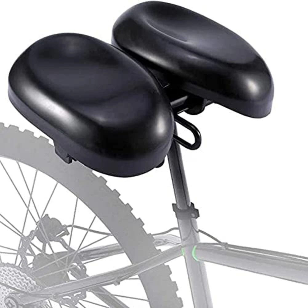 New Noseless Bicycle Seat Comfortable Bicycle Seat for Men Women Ergonomic Soft Double Pad Saddle Cushion