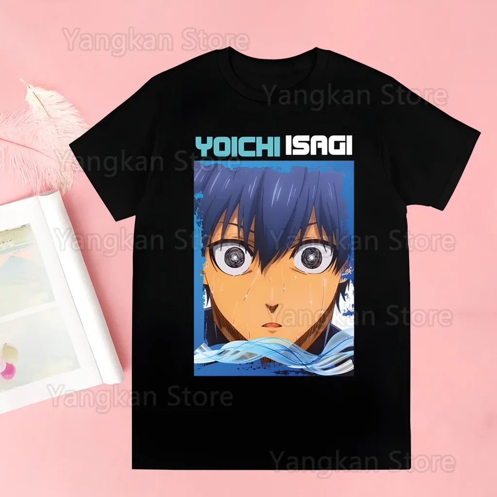 

Blue Lock Japan Anime T Shirt O-neck Tshirt Male Printing Street Style Casual Short Sleeve Men T-shirt