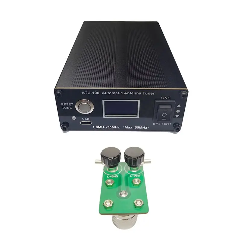 

AS95-ATU-100 Antenna Tuner 1.8-30Mhz 100W Automatic Antenna Tuner Shortwave Antenna Tuner With Battery