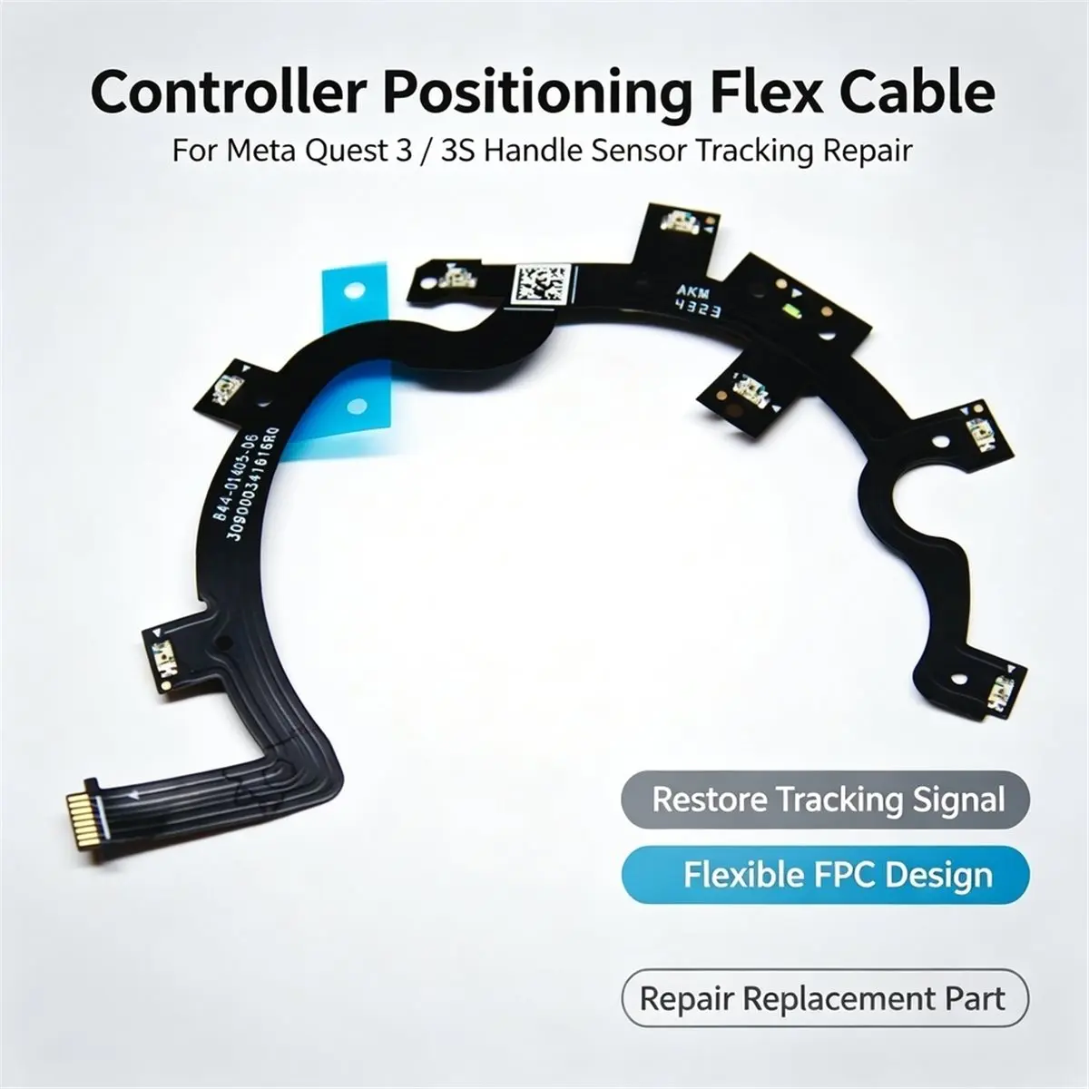 Locating Ring Cable for /3S VR Right Left Controller Replacement Parts, Positioning Ribbon Cable,2PCS