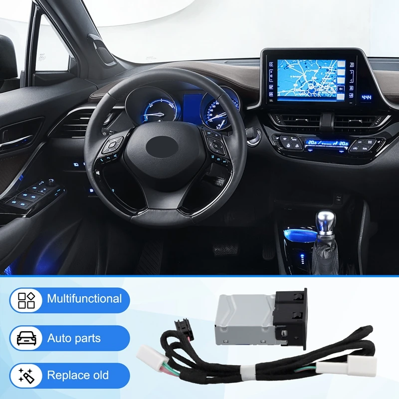 

Car Charger Socket Dual USB PD Type C Charging Outlet Fuse Box Power Adapter For Toyota Camry Highlander Corolla RAV4