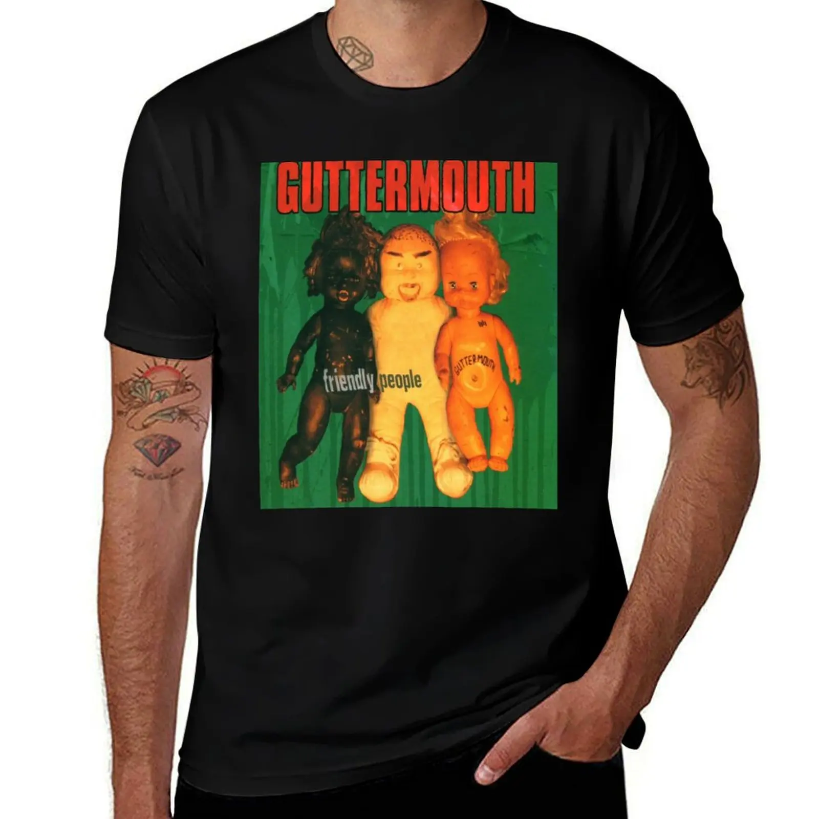 

man t Guttermouth man shirt shirt cotton t man t shirt plain T-Shirt for