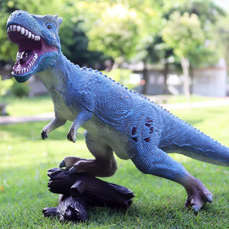 New Savage Jurassic Carnotaurus T-Rex Action Figures Soft Vinyl PVC Dinosaur Animals World Model Collection Toy Kids Gifts