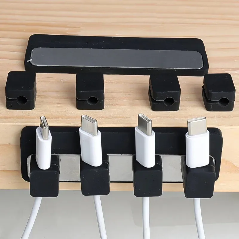 Desktop starke magnetische Kabel Organizer Clips Kabel halter Kabel management Magnet Draht halter Halter für Home Office Auto