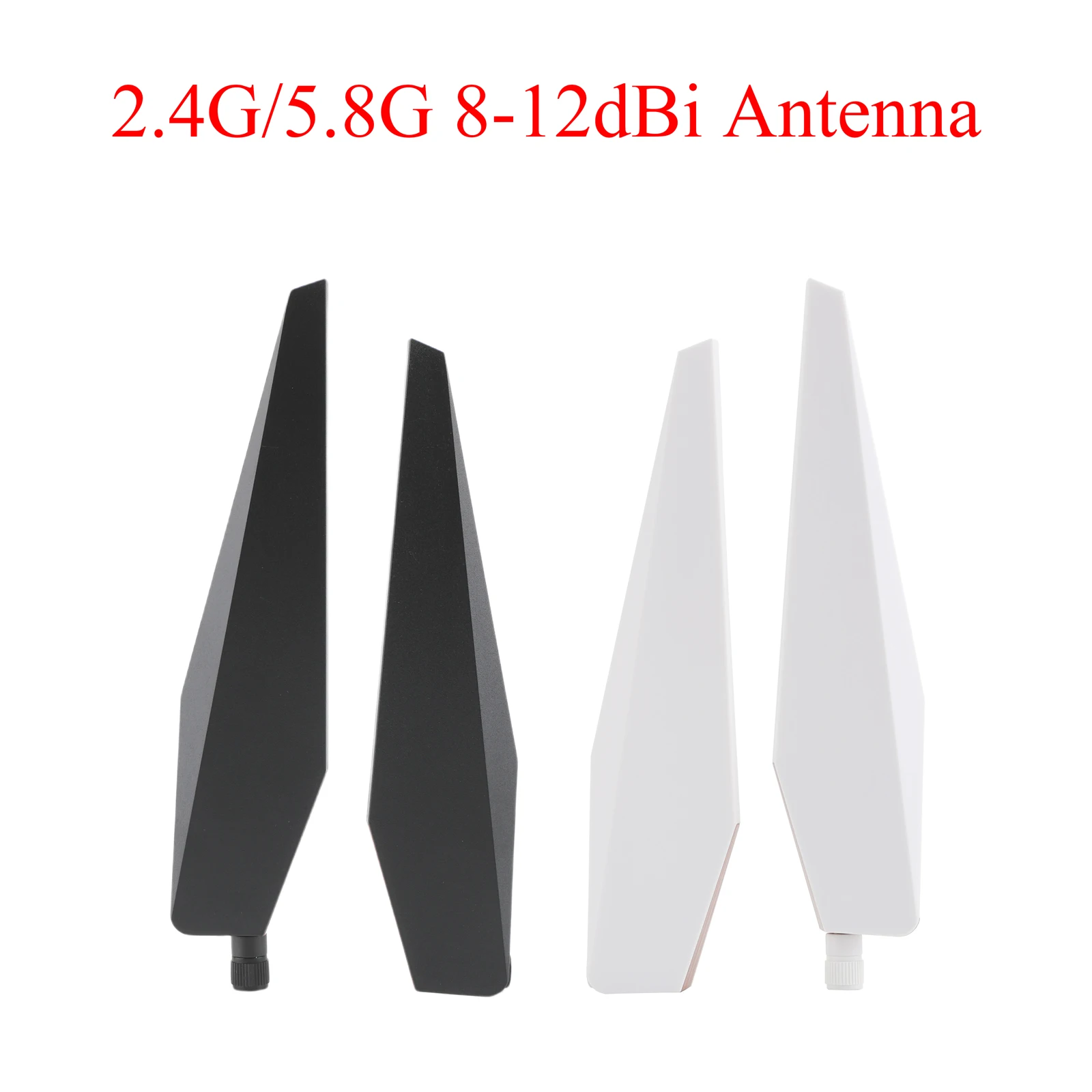 

2/4 шт. двухдиапазонная Wi-Fi антенна 2,4 ГГц/5,8 ГГц 8-12 дБи с разъемом RP-SMA (штекер) 2400-5900 МГц для сетевой карты компьютера, маршрутизатора WLAN, для маршрутизатора ASUS