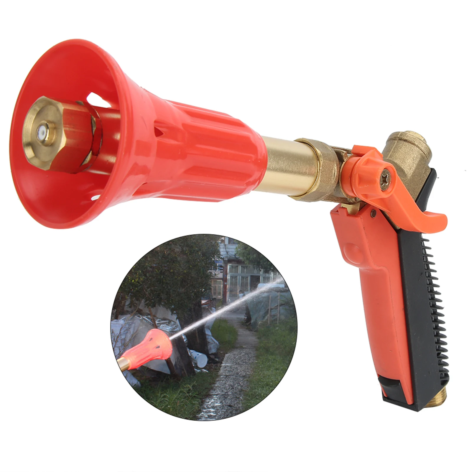Garden Hose Sprayer Agricultural High Pressure Hose Sprayer Garden Spray Head Tree Sprinkling Watering Tool