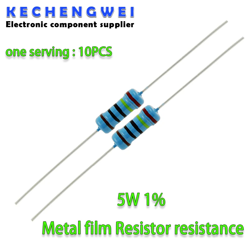 10Pcs 5W 1% Metal F… - image