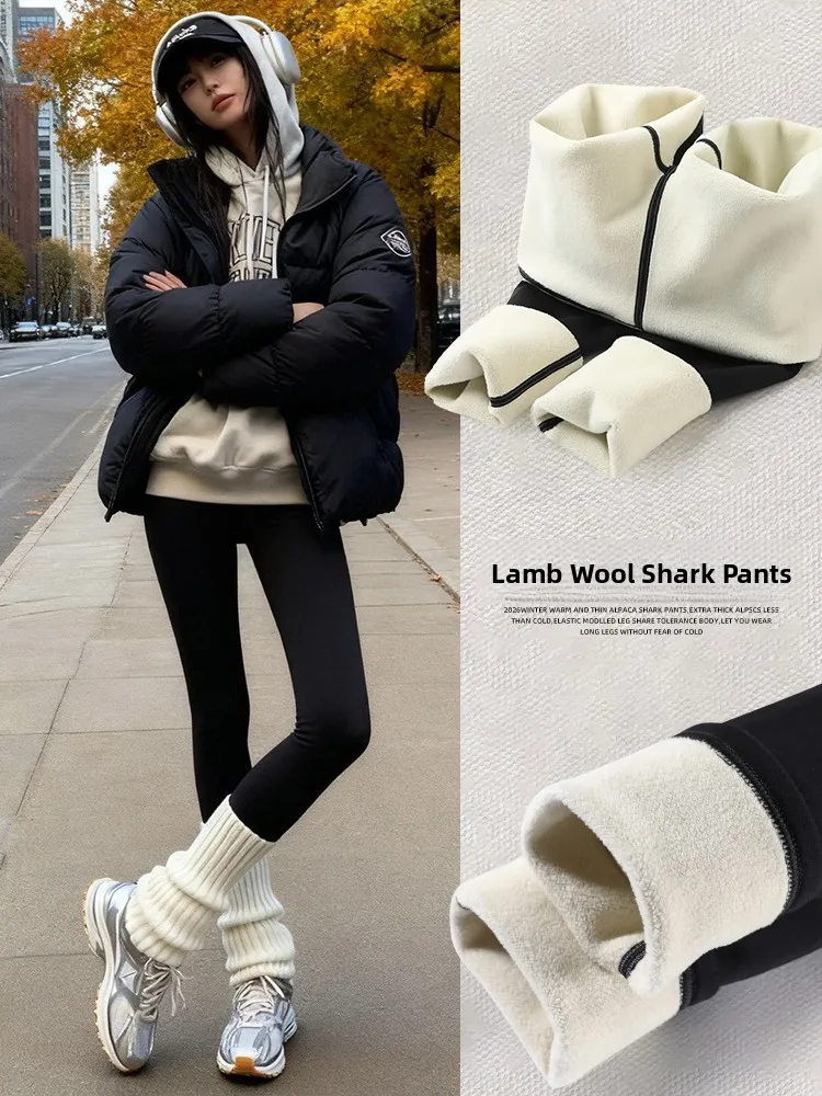 

Женские утепленные брюки для йоги Bla arkskin с высокой талией, на флисовой подкладке, для похудения, зимние, новые, модель Ice Snow Danny