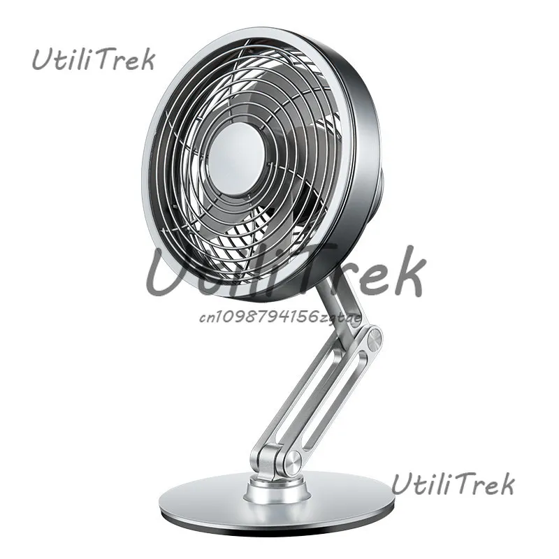 

Мини-металлический USB-настольный вентилятор с регулируемым углом, быстрая зарядка, энергосберегающий охлаждающий вентилятор