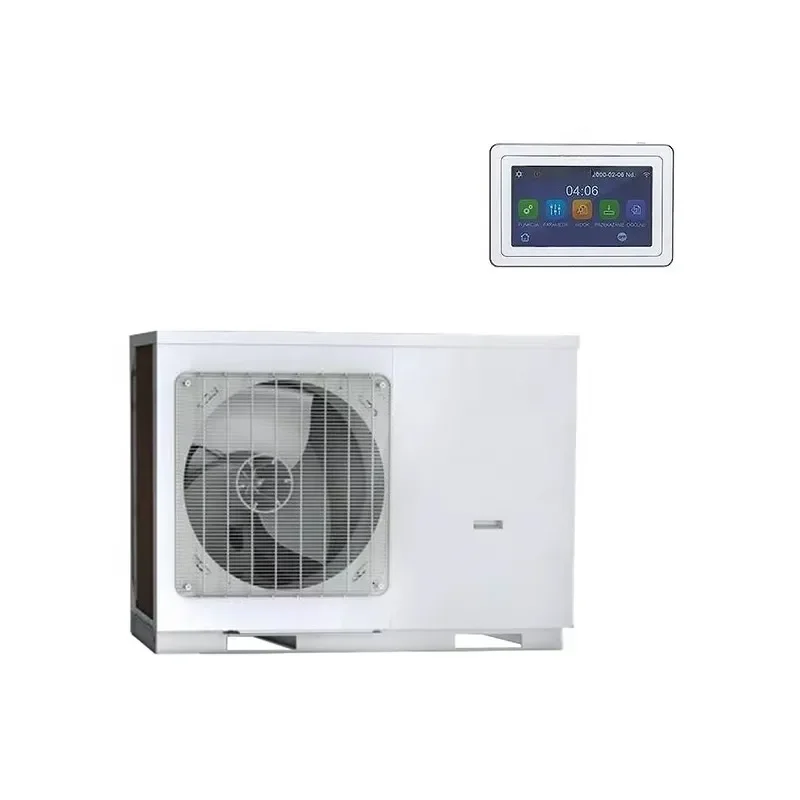 R32 Monobloc Type Heat Pump Air Conditioner DC Inverter Pompa Ciepla Monoblock Swimming Pool Electric Water Heater 4-16KW