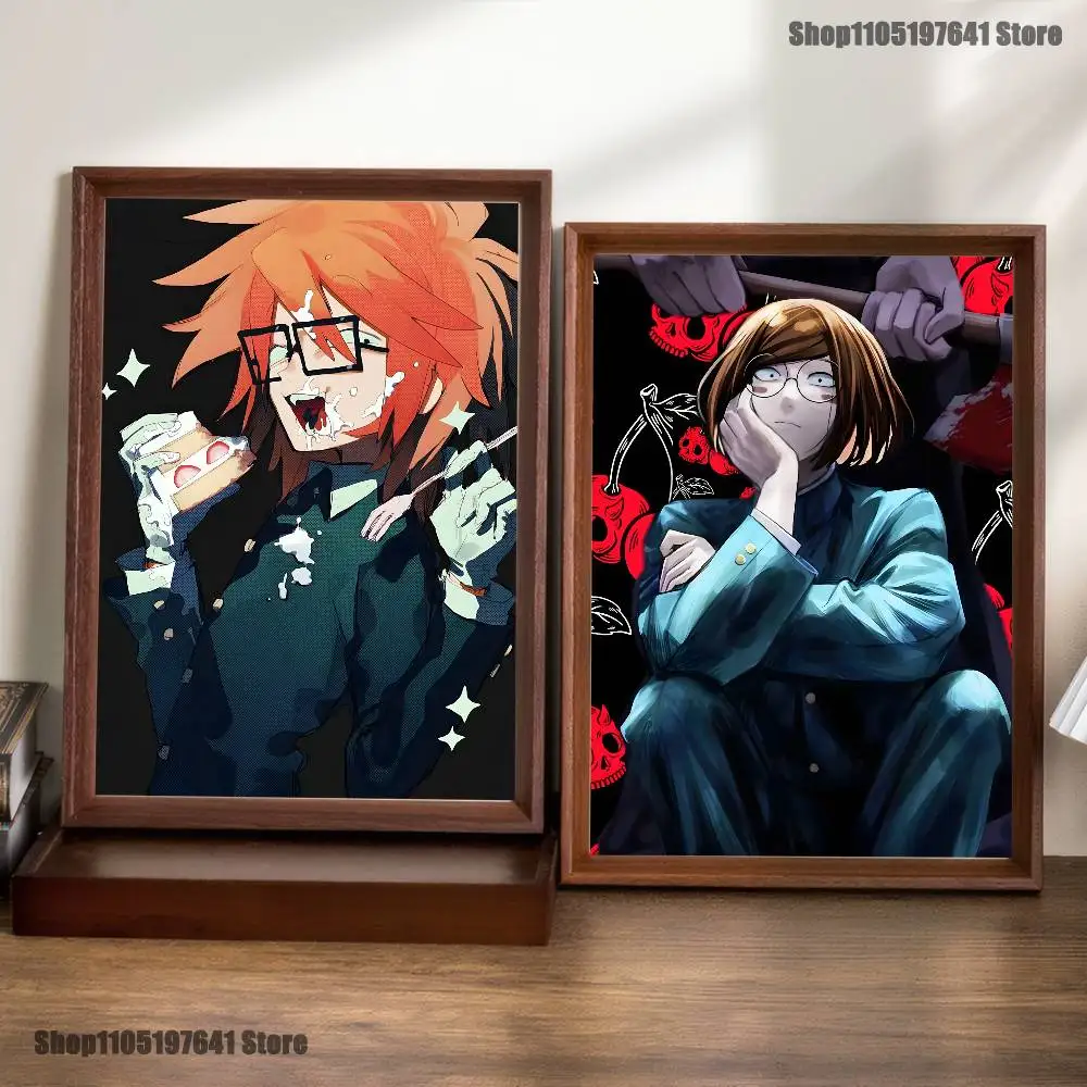 

R-Rnfren Randal Luther Nyon Club Bar Paper Vintage Poster Wall Art Painting Bedroom Study Stickers