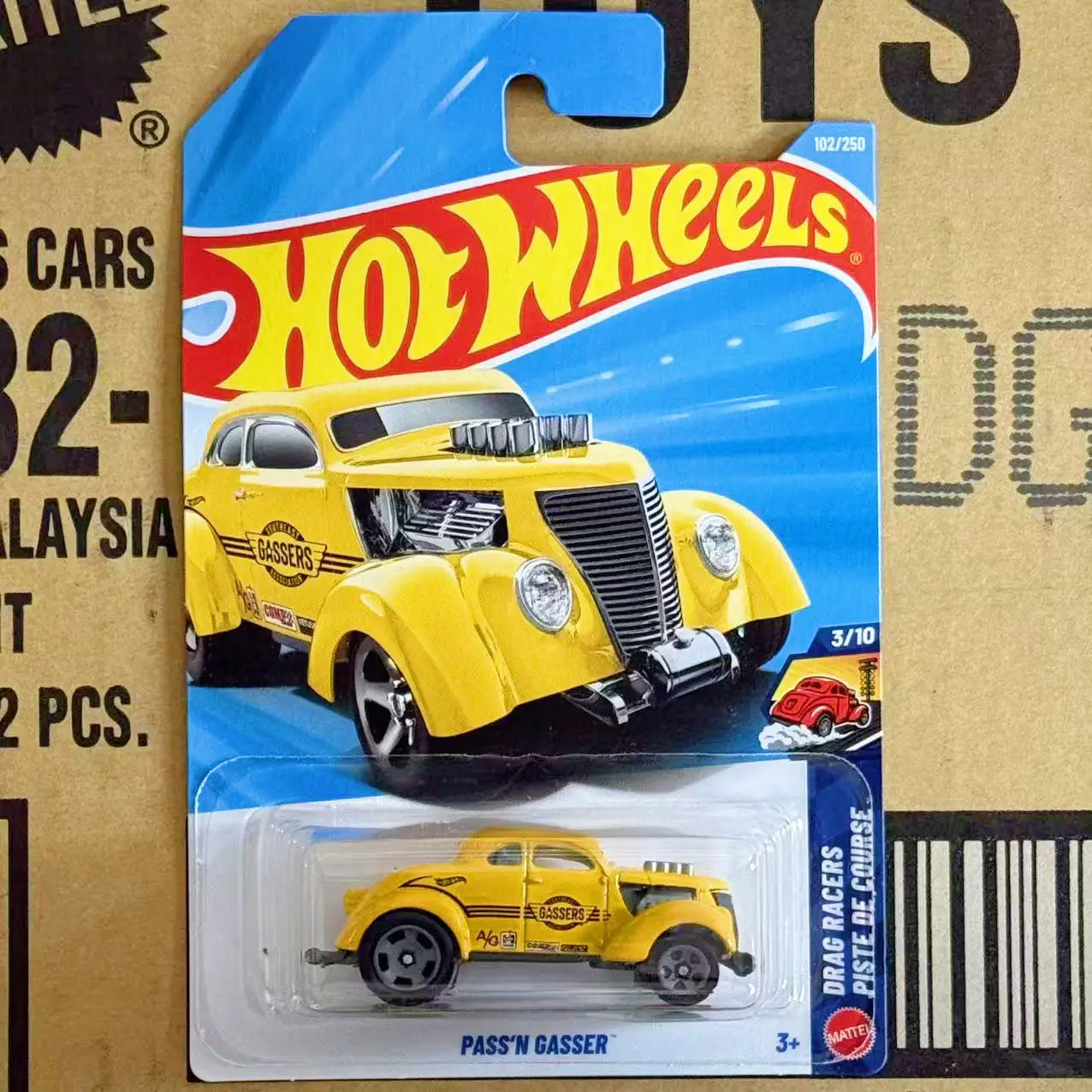 Hot Wheels Cars Toys for Collectors 102 #2026D MatcrboxPASSN GASSER Holiday Gifts 