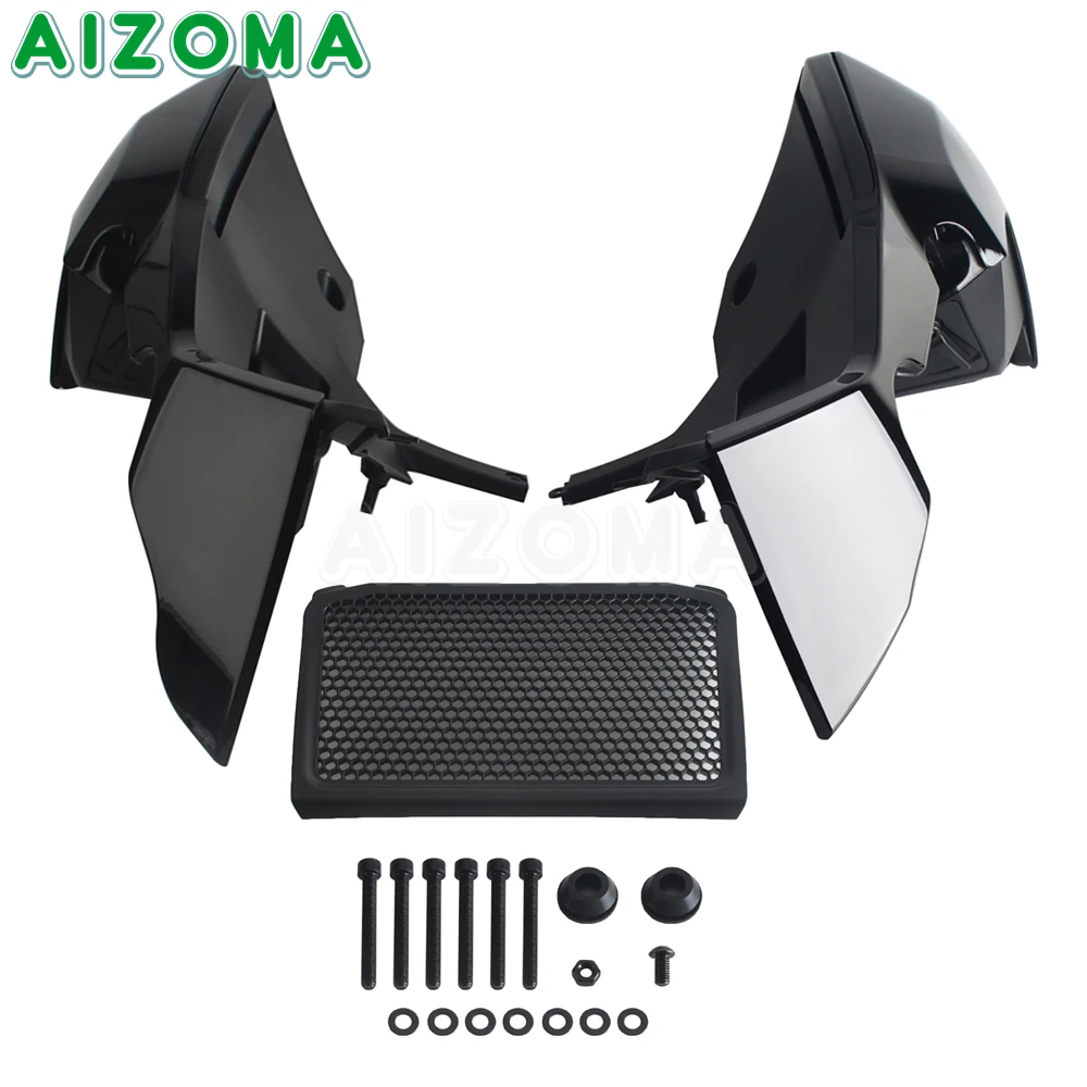 For Harley Street Road Glide FLHX FLTRX FLHXSE FLTRXSE 2023.6-26 Motorcycle Front Fairing Lower Cover Kit Extended Chin Spoiler