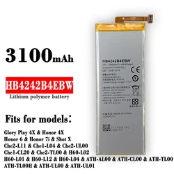 HB4242B4EBW Battery For Huawei Honor 6 Play 4X 7i Shot X H60-L01 H60-L02 H60-L11 H60-L04 honor 4X che2-l11 che2-UL00 Phone+Tools