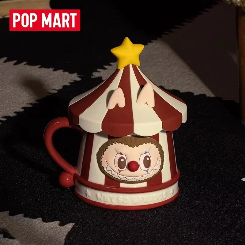 

POP MART WHY SO SERIOUS Series LABUBU Mug Blind Box - Surprise Original Action Figure Cartoon Model Mystery Collectible