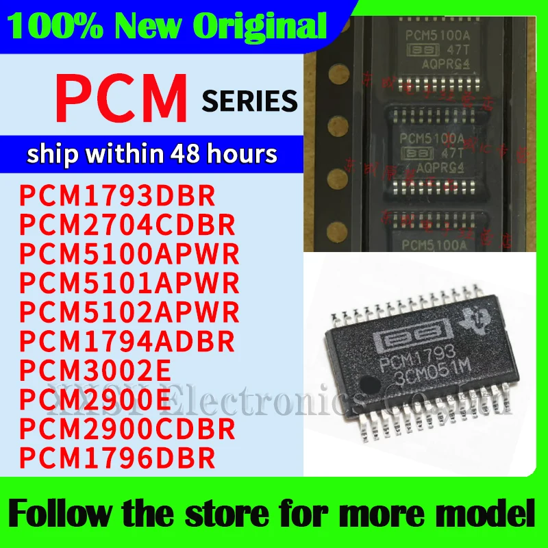 

PCM1793DBR PCM2704CDBR PCM5100APWR PCM5101APWR PCM5102APWR PCM1794ADBR PCM3002E PCM2900E PCM2900CDBR PCM1796DBR In stock