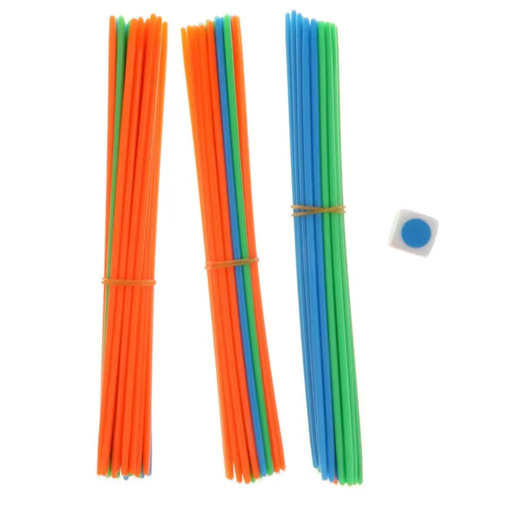 100pcs. Mikado Game Development Toys for Family Party Camping And