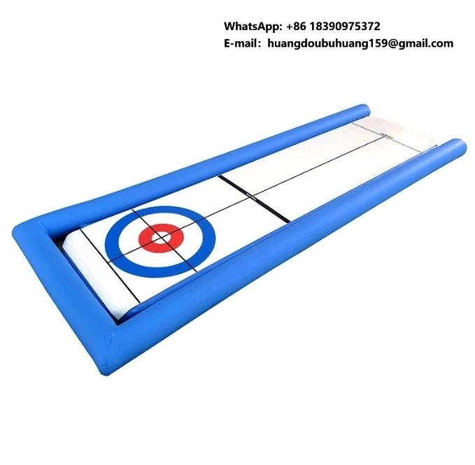 

Надувная легкая доска для уличного хоккея и кёрлинга для командных игр