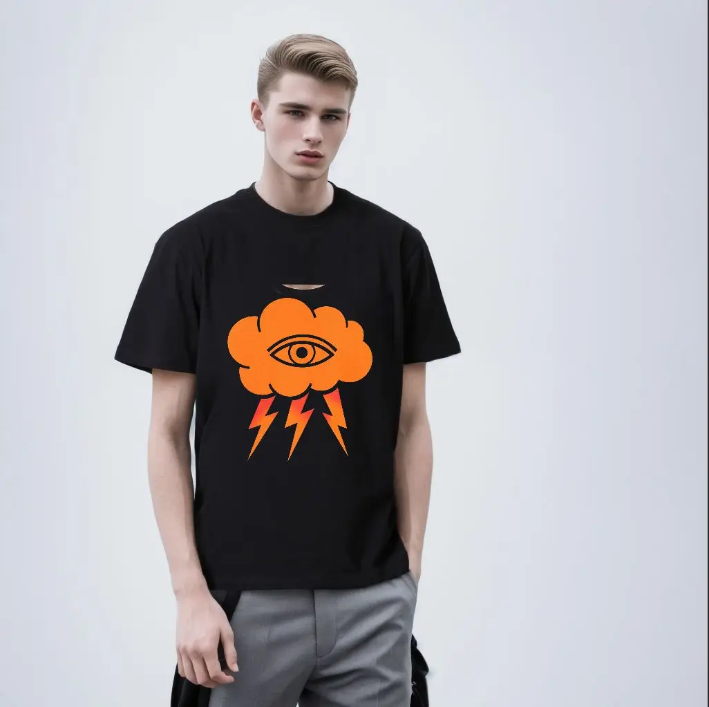 تي شيرت - كاجوال برقبة دائرية من القطن صيفي بأكمام قصيرة للرجال والنساء المراهقين والرجال مطبوع جديد للجنسين