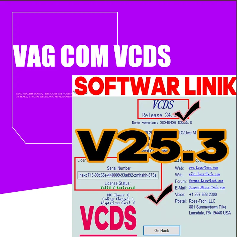 UPDATE SOFTWARE VAG-COM OBD2 Scanner HEX V2 USB Interface FOR V-W AU-DI Sk-oda Se-at Unlimited VINs Atmega162 Multilingual VCDS - Image 5