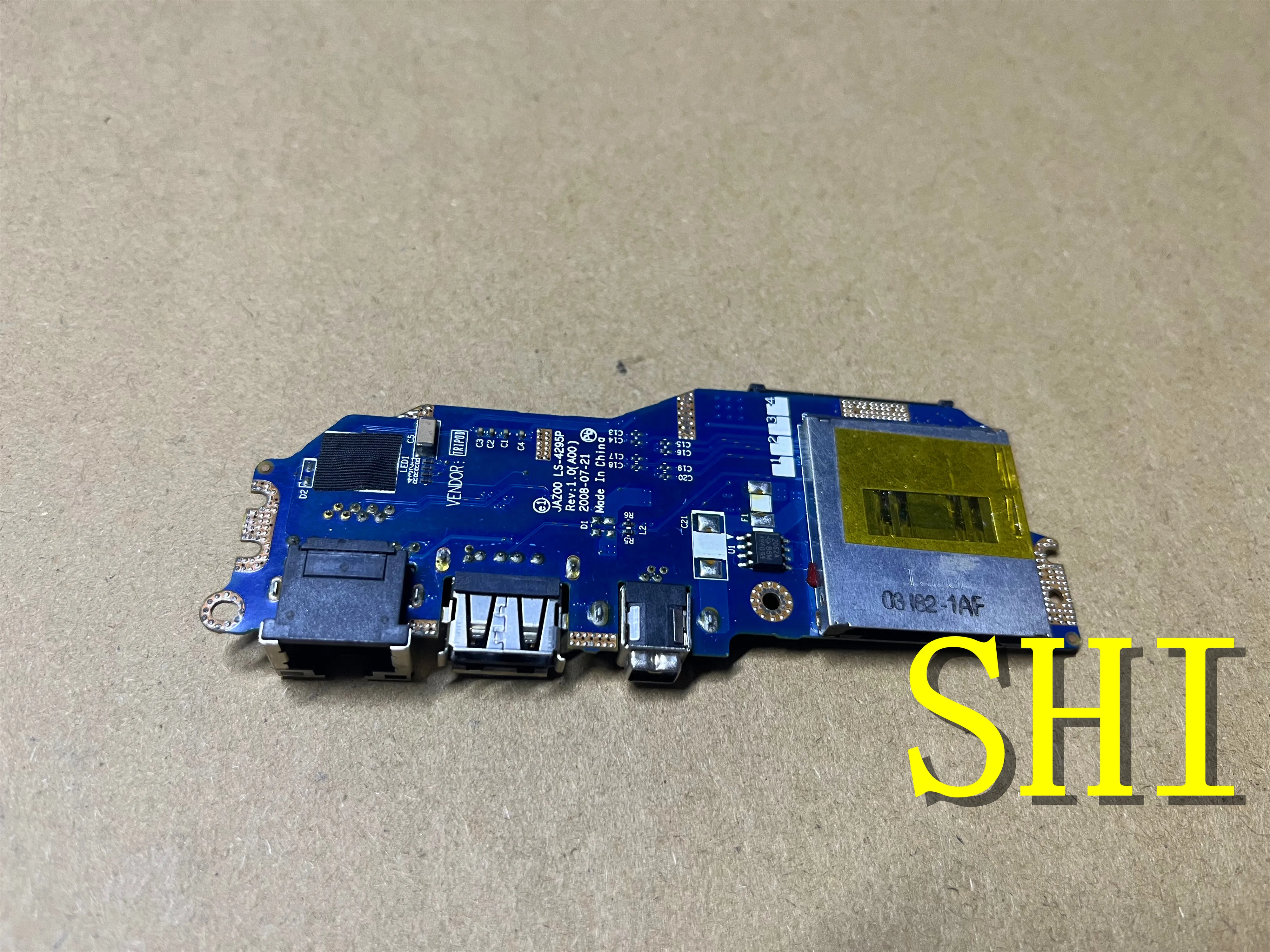 Used FOR Dell E4200 NIC Board USB Small Board 1394 Interface Small Board LS-4295P Spot 100%Test ok Free shipping