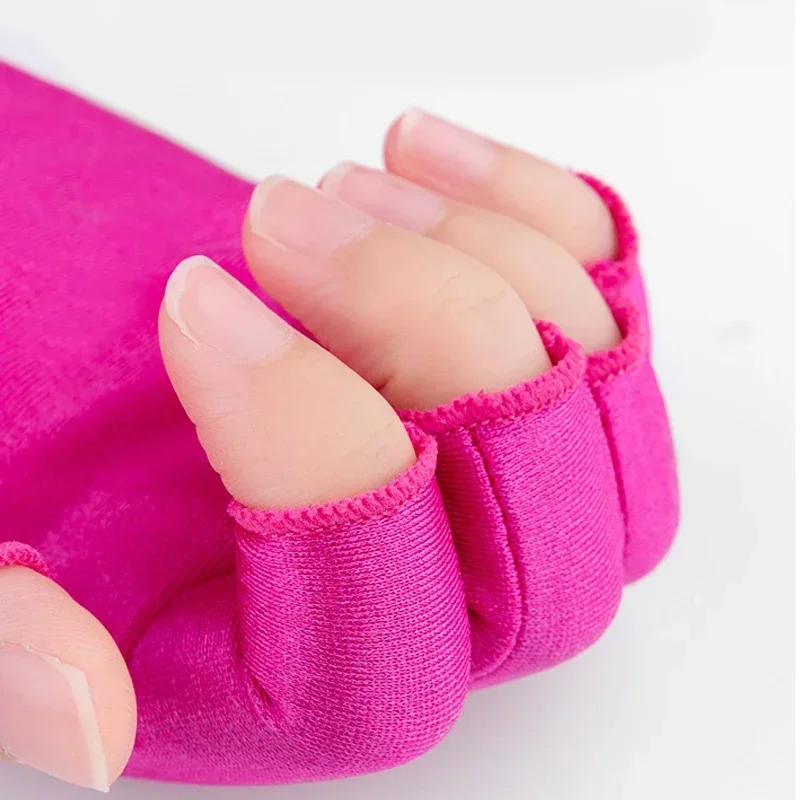 UPF 50 + 1 زوج مكافحة الأشعة فوق البنفسجية حماية الإشعاع قفازات الأظافر LED مصباح مسمار الأشعة فوق البنفسجية حماية قفاز هلام مسمار مجفف ضوء مسمار الفن المعدات