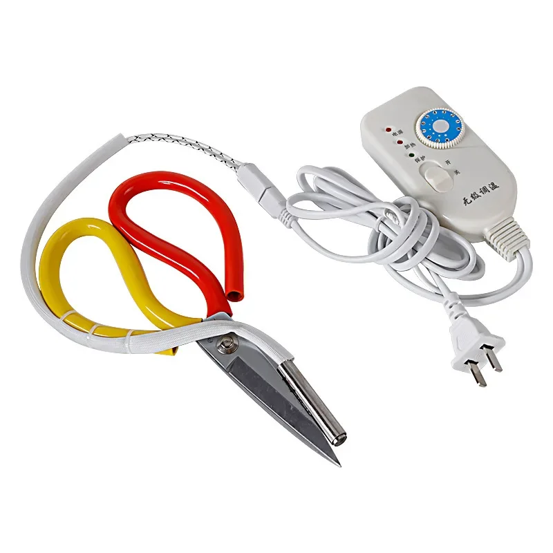 Thermostat Electric Scissors Ribbon Ribbon Trimming Scissors Hot Cut Zipper Elastic Band Ironing Cloth Nylon Ropes Labels