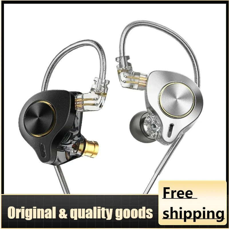 SGOR Luna Headphone 13.5MM Planar Driver HiFi in Ear Wired Headset Music IEM Earphones Bass Monitor Earbuds Type C USB C Plug