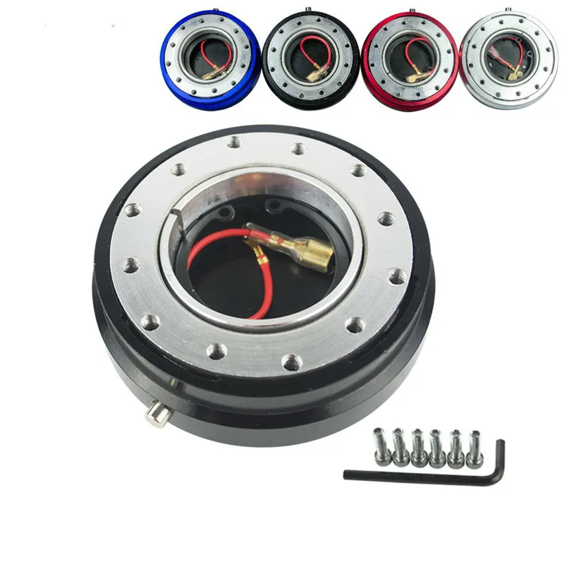 Refitting Auto Parts New 6-hole Steering Wheel Booster Quick Disassembly Device Base Center Hole Distance 8cm