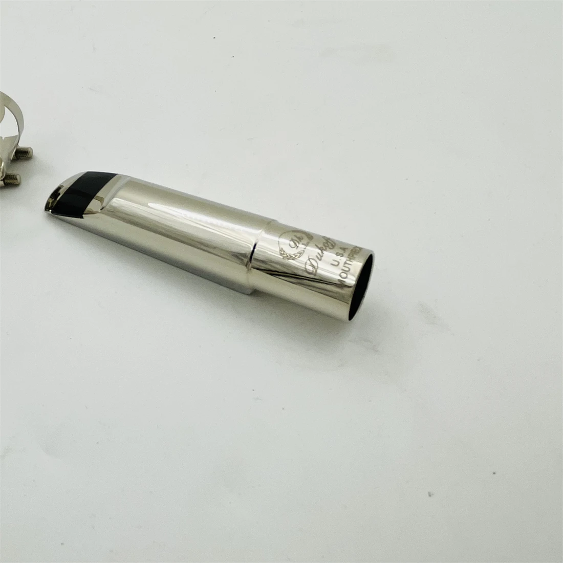 New Arrival Dukoff Saxophone Metal Mouthpiece Alto Soprano Tenor Size 5 6 7 8 9 Sliver Plated Sax Accessories