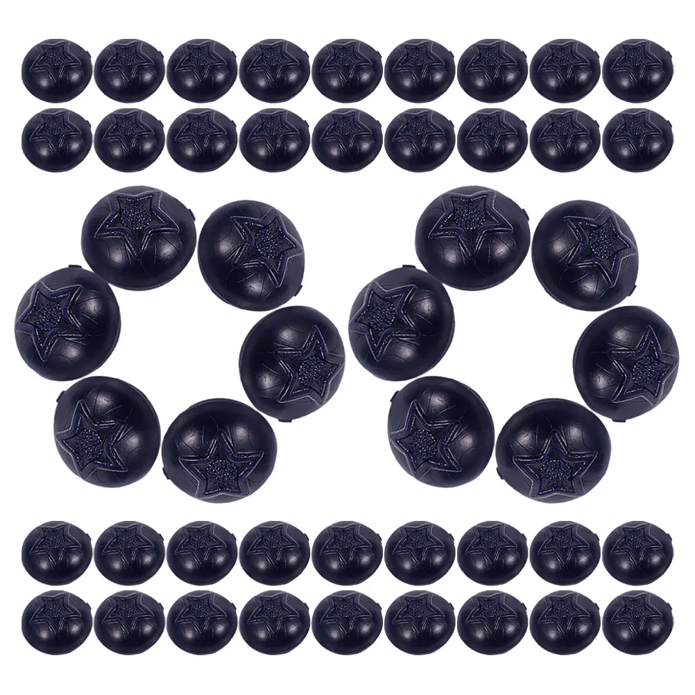 

100 Pcs Simulated Blueberry Accessories Blueberries Beads for Bracelets Charms Cherry Artificial Fruit Toys Resin