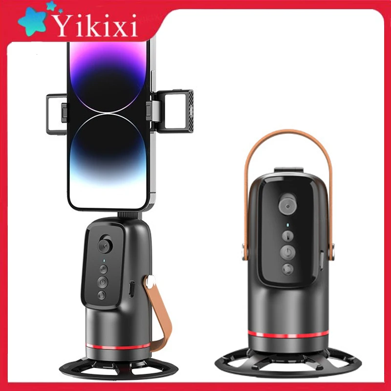 

Follow the Camera Gimbal Intelligent AI Facial Recognition 360 Degree Panoramic Shooting Gimbal Live Face Tracking Stabilizer