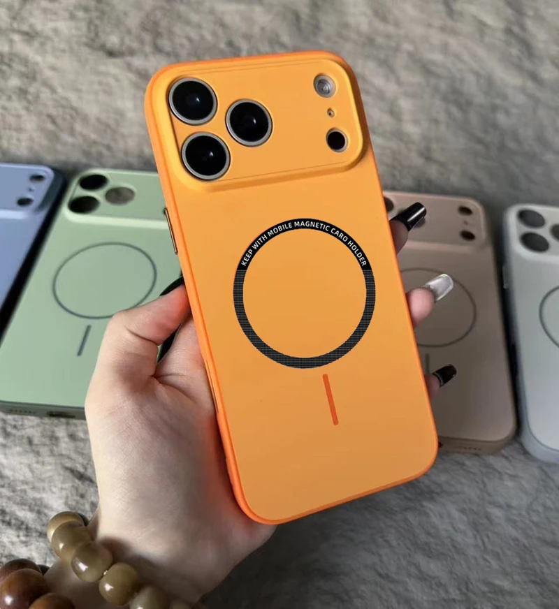 Für Xiaomi 12T Pro Hülle Xiaomi 12T Handyhülle Xiaomi 12T Pro Cover Farbige magnetische harte Silikon-Rückabdeckung – Detail 7