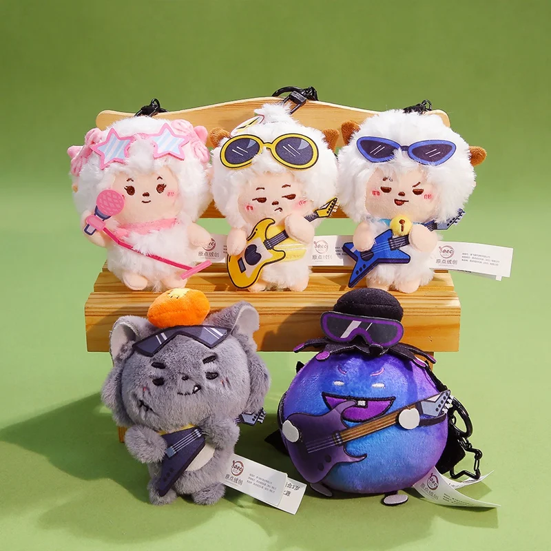 

Приятная плюшевая игрушка из мультфильма «Коза и большой волк», кавайная мягкая подвеска, сумка, декор, подарок-сюрприз на день рождения для детей