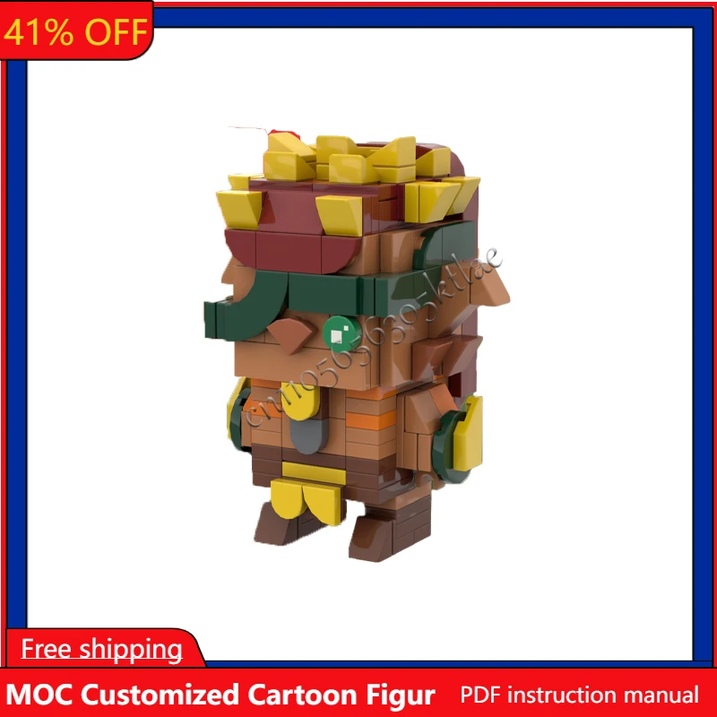 

237 PCS DOTA 2 Bristleback Fierce Beast Covered Thorns Brickheaded Models Sets DIY Creative Bricks Assembly Toy Children Gifts