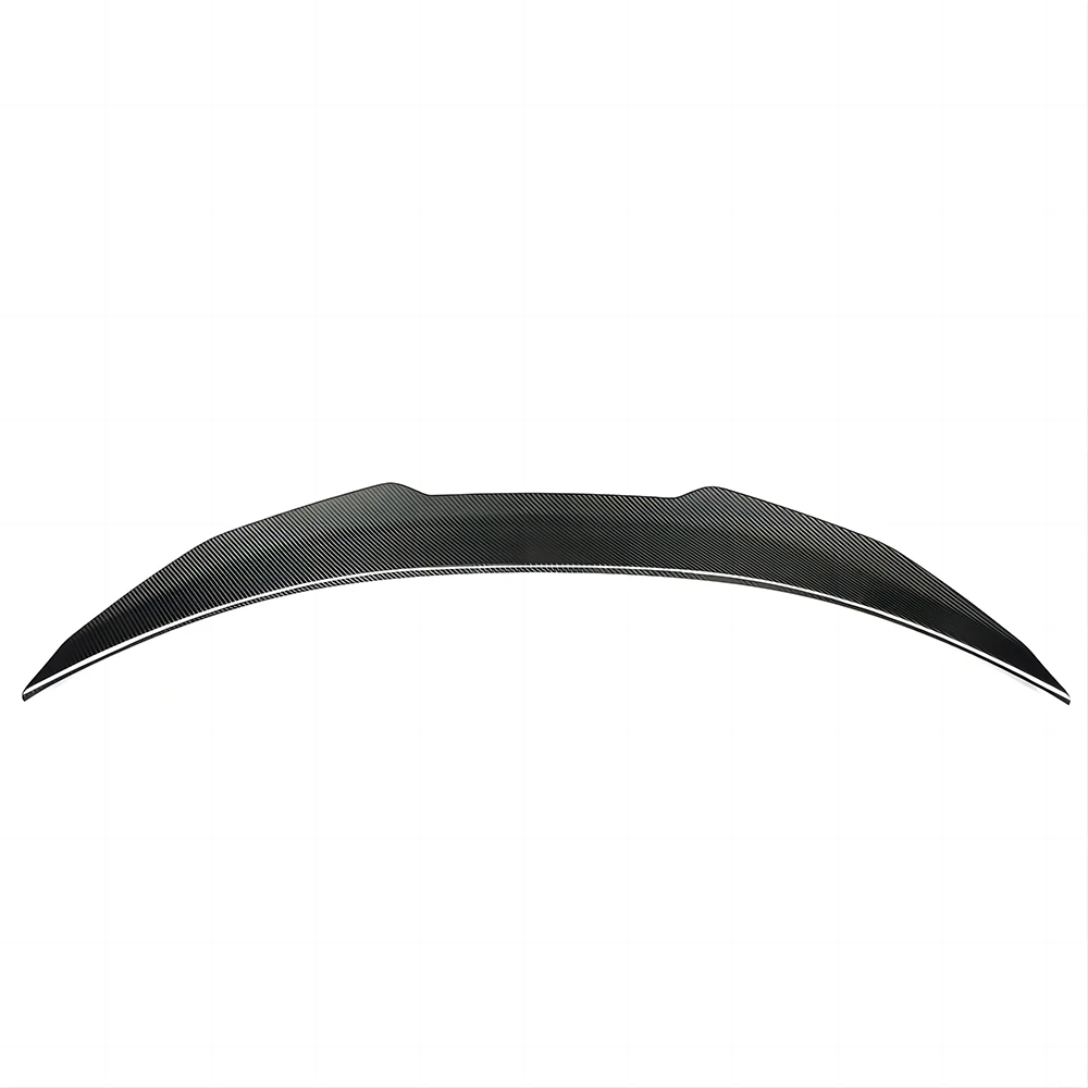 Dry Carbon Fiber Rear Trunk Spoiler Wing Lip Bootlid For 14-20 Infiniti Q50 V37 PSM Style Decktail Exterior Accessory