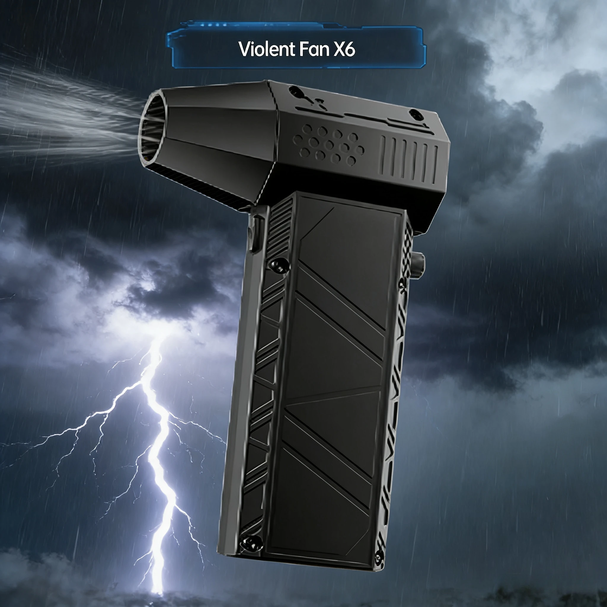 مروحة نفاثة توربينية بدون فرش 550000 دورة في الدقيقة - منفضة هواء محمولة عالية الطاقة ومتغيرة السرعة | أداة التنظيف من الدرجة الصناعية #1