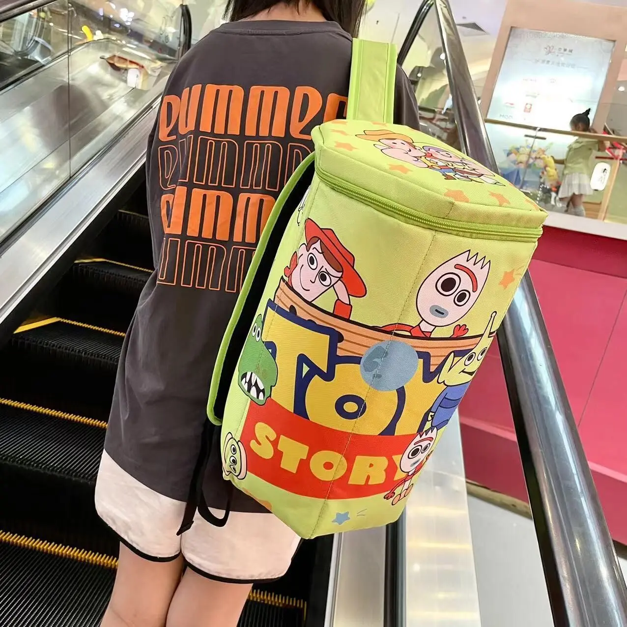 Disney New Cartoon Cute Backpack Y2k Toy Story Series borsa portaoggetti impermeabile estetica donna Design creativo Trend borse a tracolla