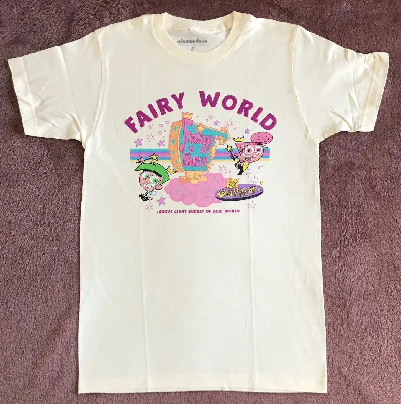 The Fairly OddParents Fairy World Cotton T shirt Funny YI031