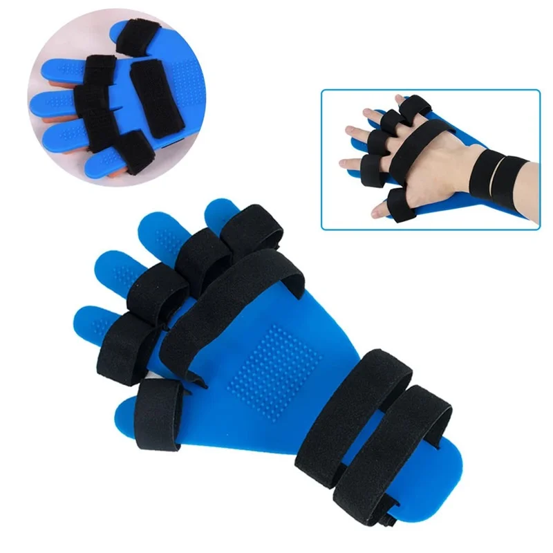 1 Piece New Hand Wrist Orthosis Separate Finger Flex Spasm Extension Board Splint Apoplexy Hemiplegia Right Left Men Women