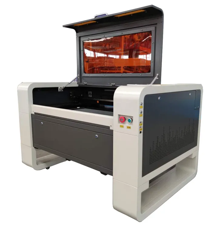 Hot Sale CO2  Cutting Machine 900*600 Acrylic Crystal Paper Home Use Restaurant 3D Feature Used Condition  Tube Pump