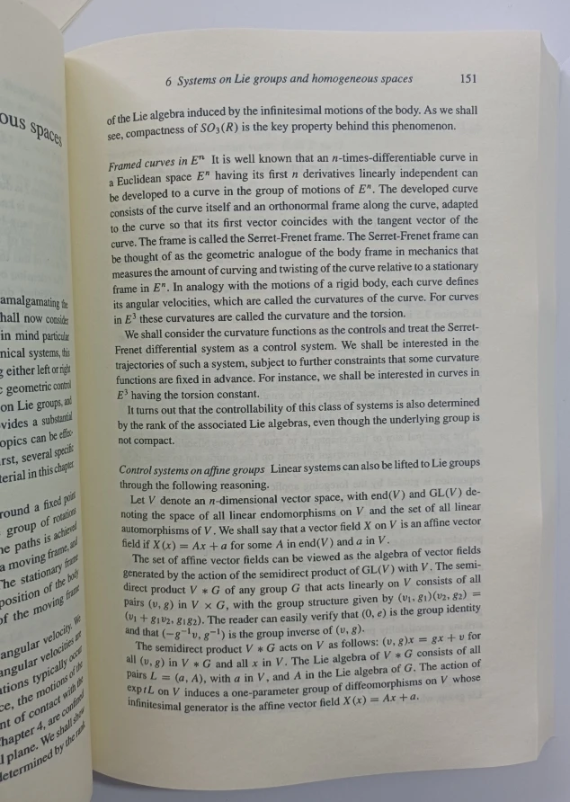 Геометрическая теория контроля от Velimir Jurdjevic